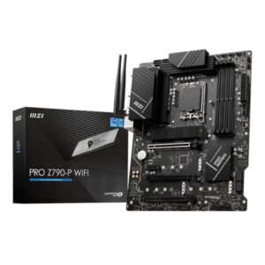 MSI PRO Z790-P WIFI Motherboard – Intel Z790, Wi-Fi 6E, DDR5, ATX