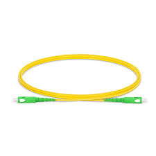 Fiber Patch Cable – SC to SC APC Single Mode Simplex
